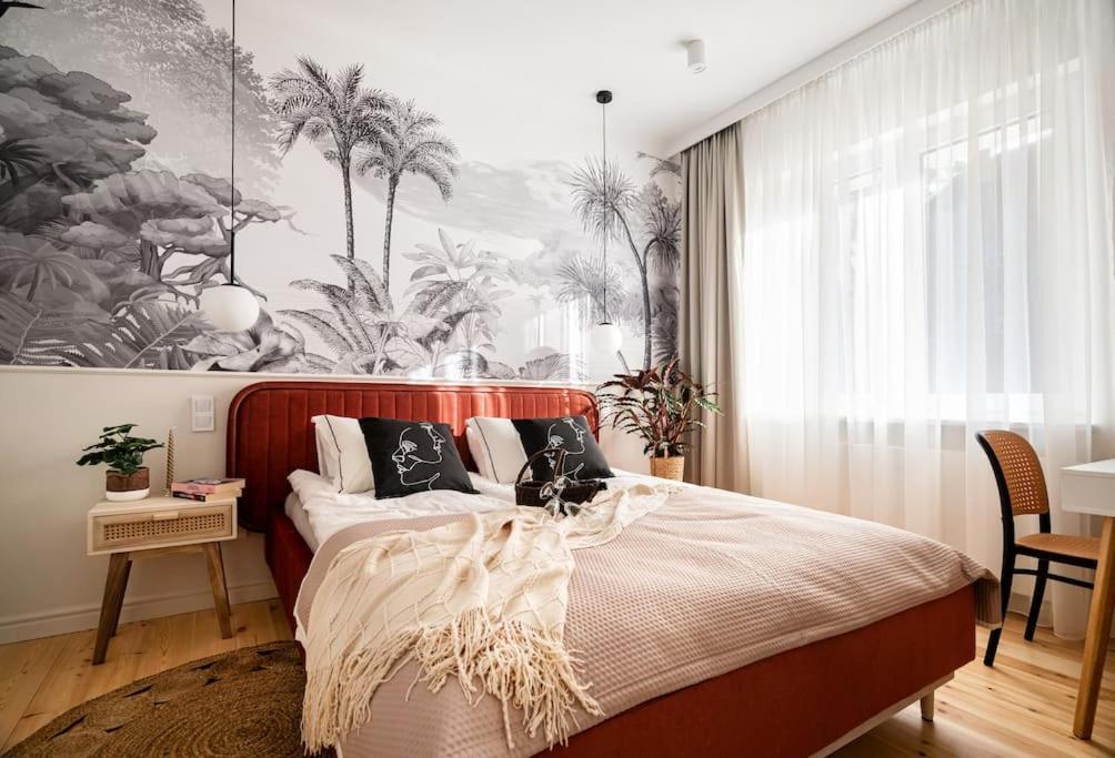 Boutique 2 Room Apartment In Center Of Szczecin Exterior foto